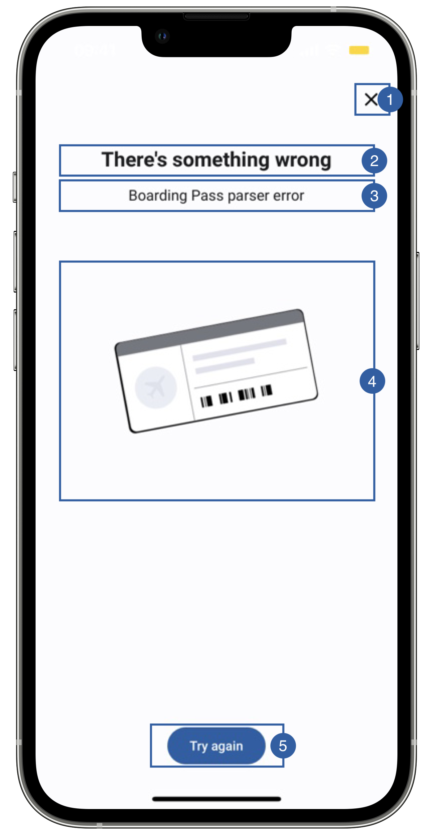 Boarding Pass Example