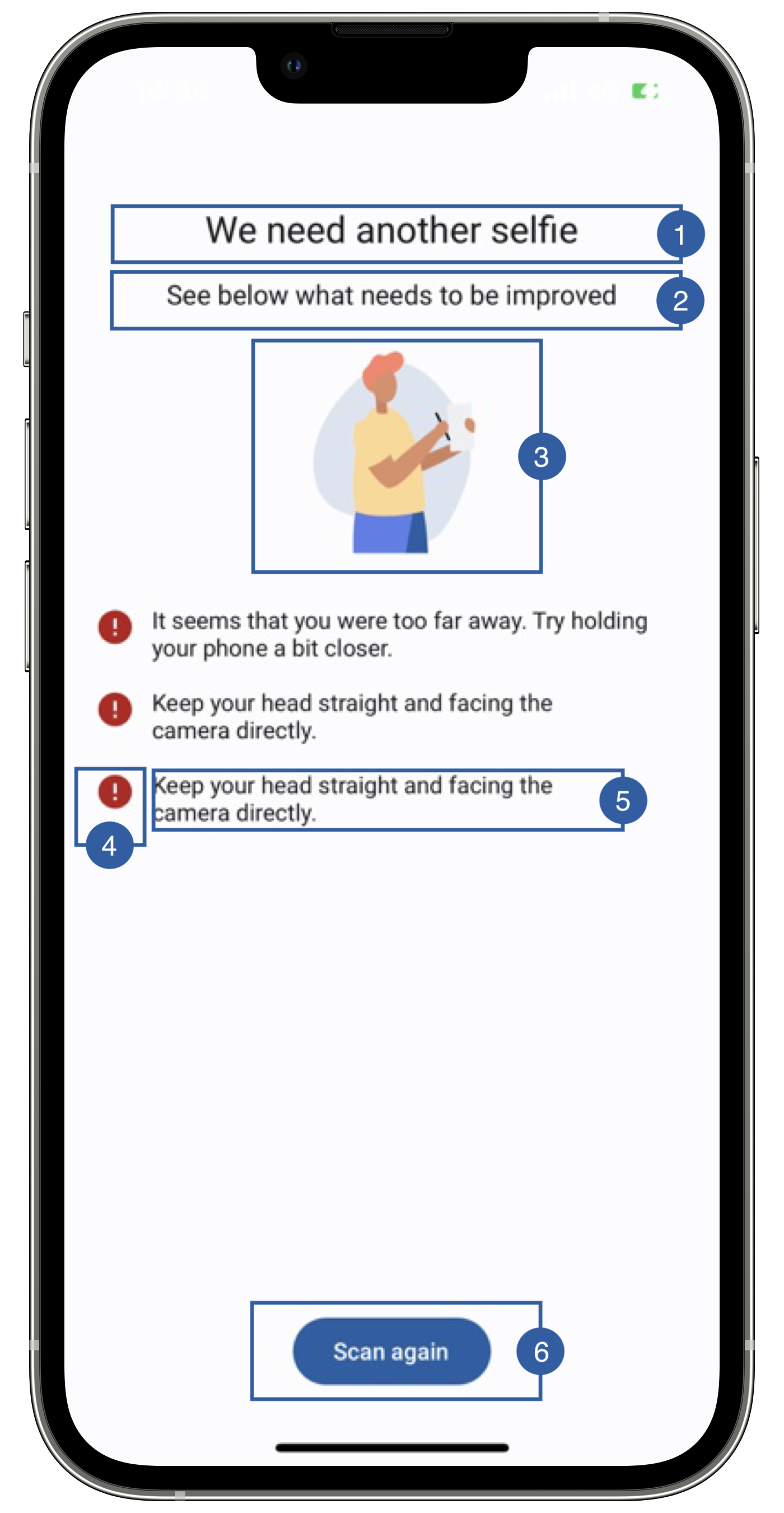 Biometric Face Capture Example