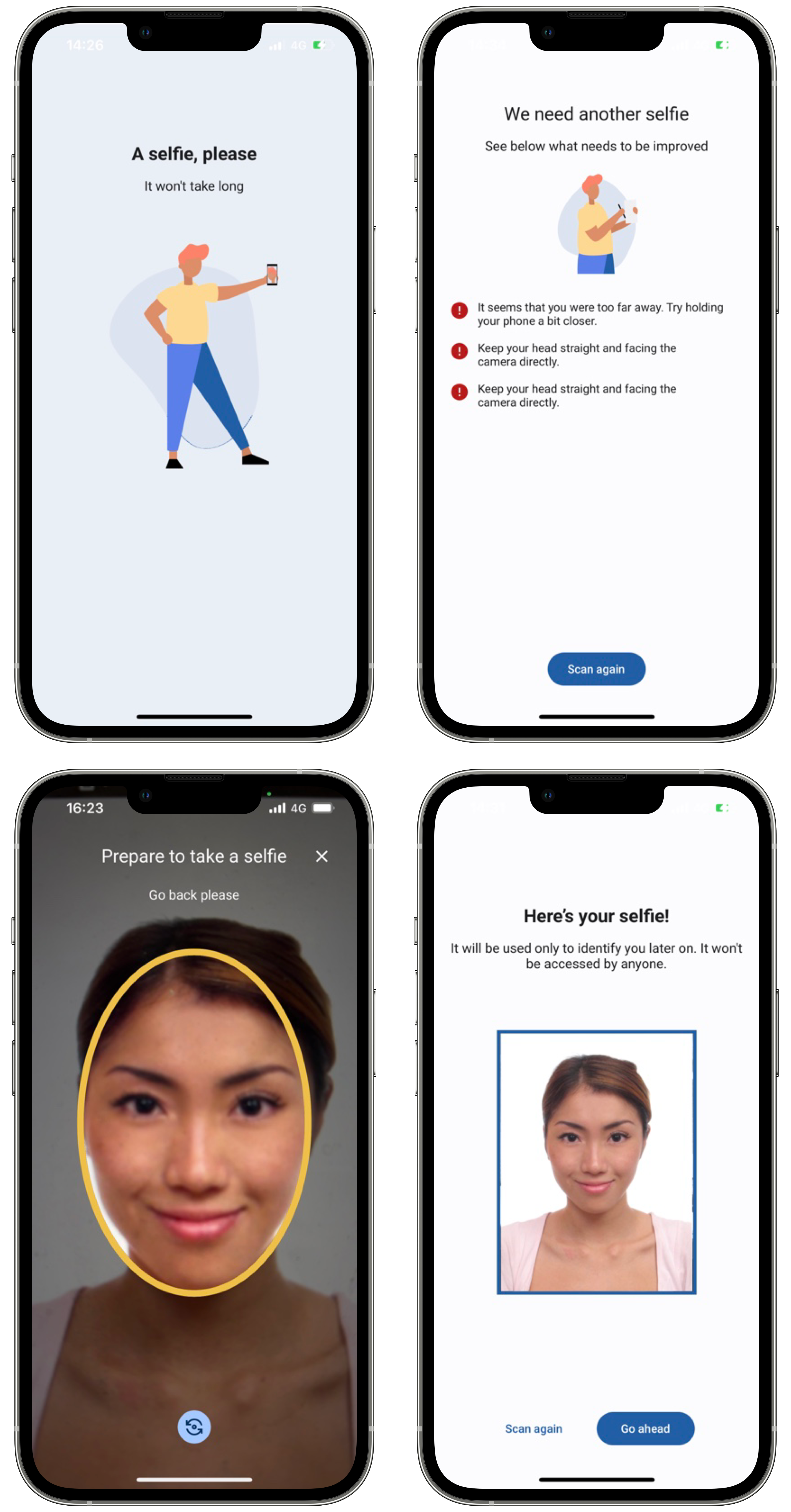 Biometric Face Capture Example