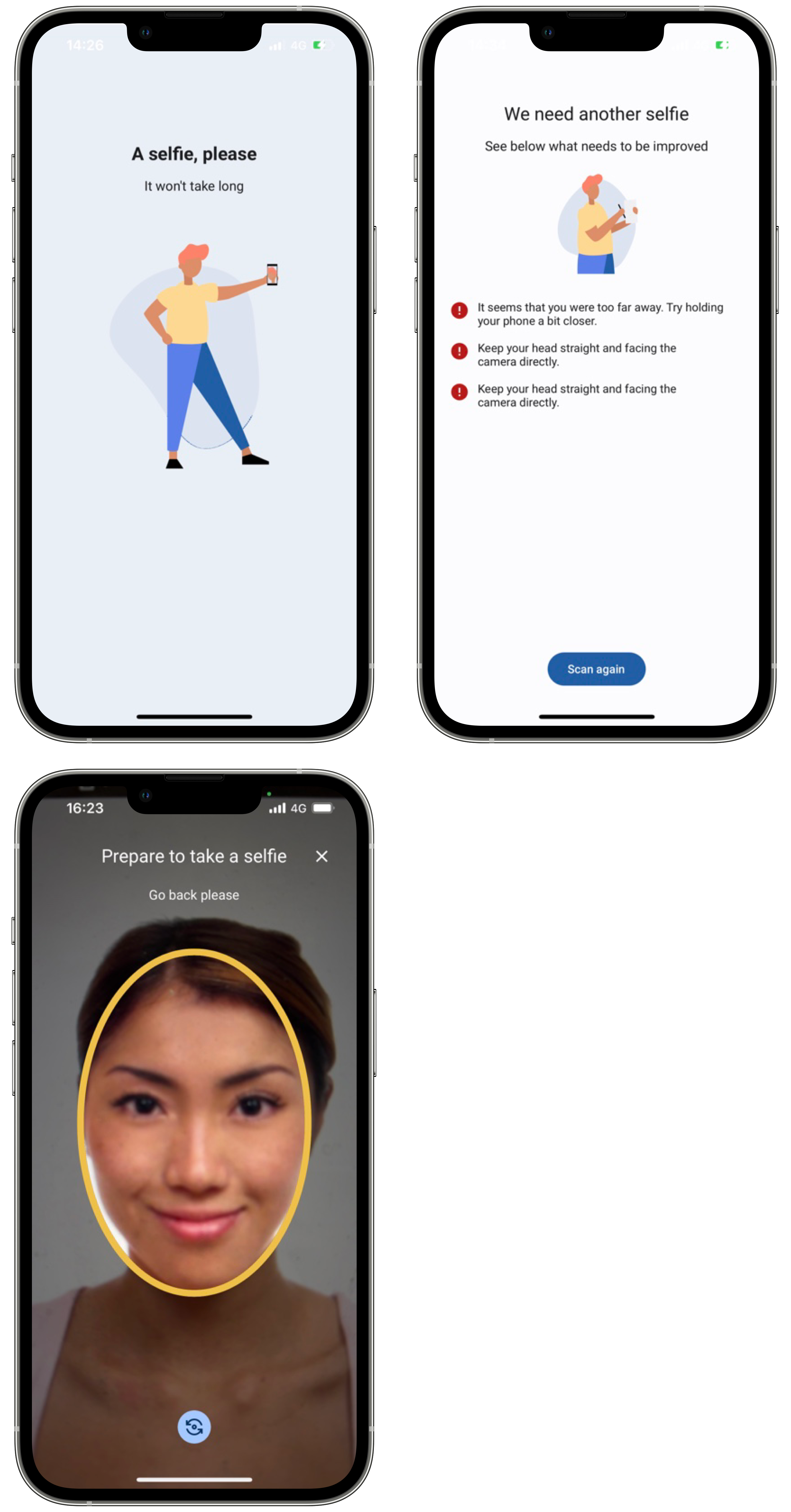 Biometric Face Capture Example