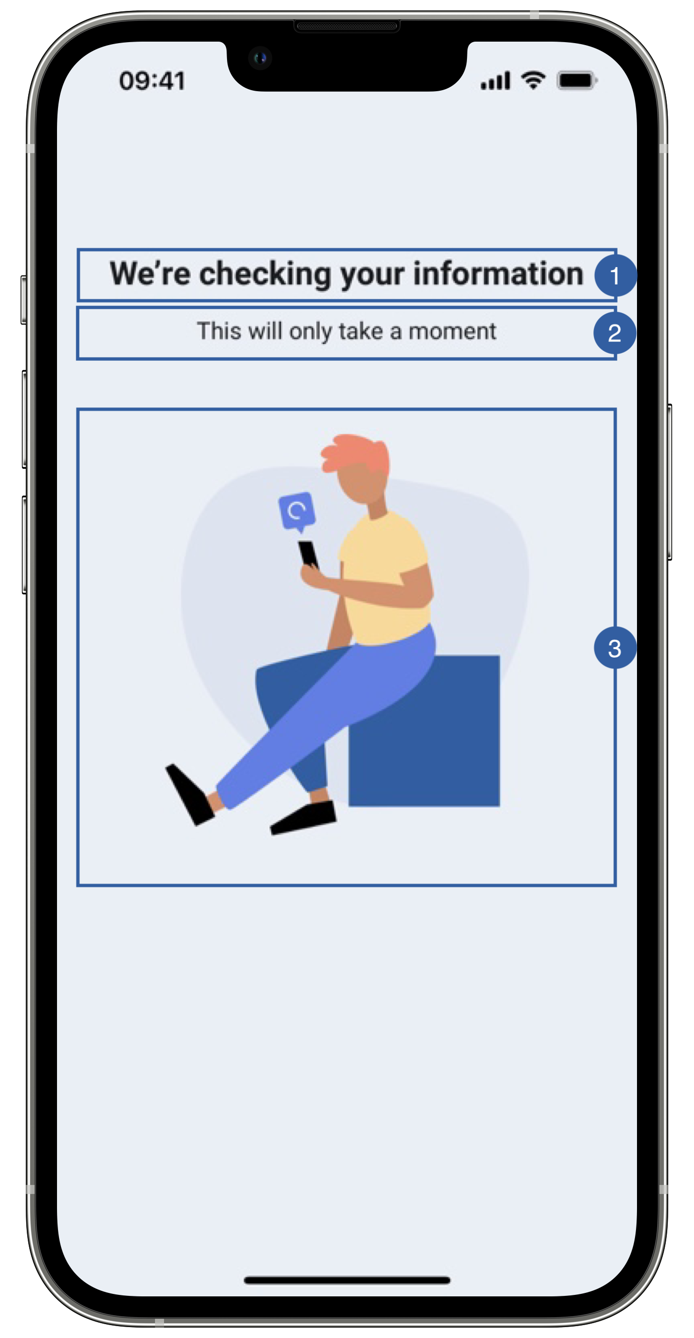 Biometric Match Default Loading Screen Biometric Match Example